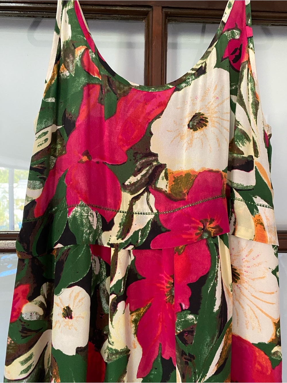 Aritzia Wilfred Bisous Silk Floral Printed Maxi